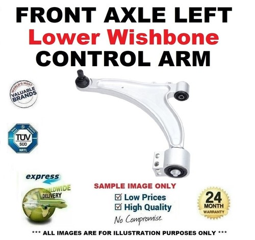 Front axle left - lower, control