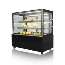 120cm Deli Display Fridge Glass Chiller Cake Food Cooler