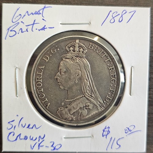 Great britain crown 1887 - great,