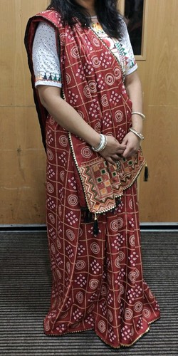 Indian bhadhani saree with - indian,