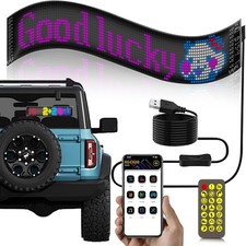 USB LED Car Flexible Sign