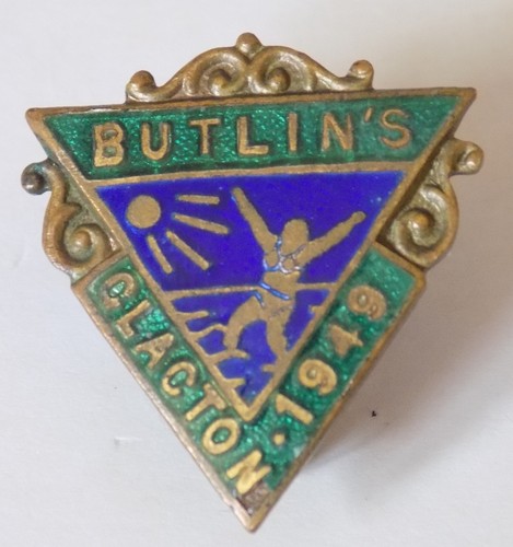 Butlins holiday camp - camp, badge