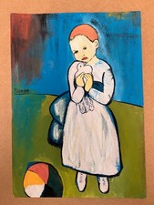 Pablo Picasso Drawing on paper