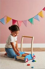 Toylife Wooden Baby Walker