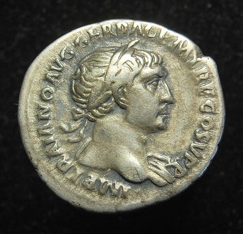 Roman coin trajan silver - trajan,