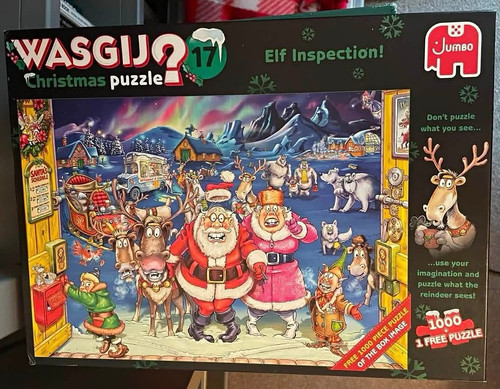 Jumbo wasgij christmas puzzle - jumbo,