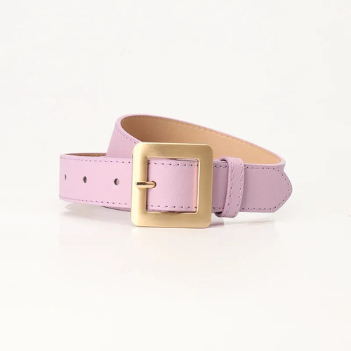 Women ladies square buckle - ladies,