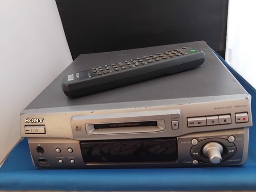 Sony minidisc deck - sony,