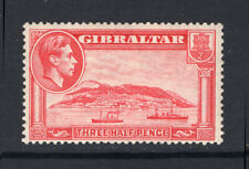 M10615 Gibraltar 1938 SG123a - 1 1/2d carmine perf 13.5