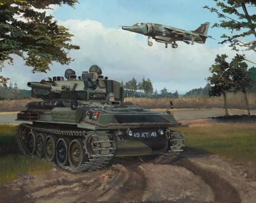 Scorpion cvr bae - cvr(t), harrier