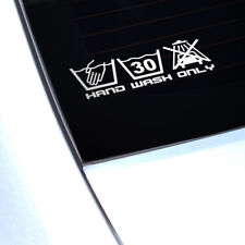 Hand Wash Only Funny Decal