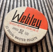 Tin webley and scott - webley, .22