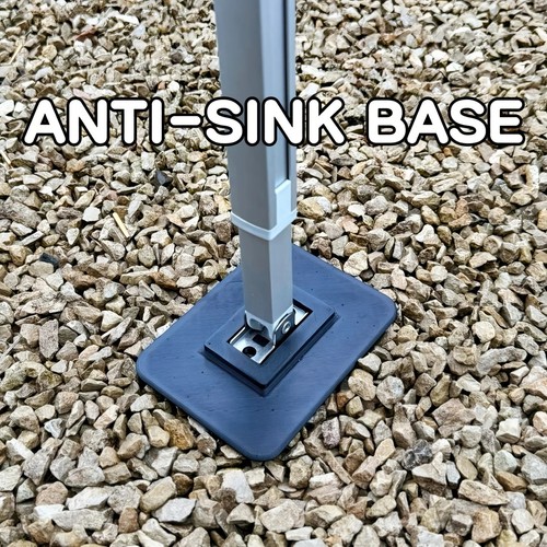 Awning leg plate anchor for - plate,