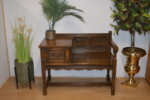 Vintage solid oak wood bros - vintage,