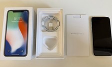 iPhone X, Silver, 256GB