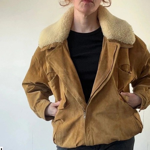Vintage suede aviator - vintage, 12
