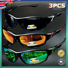 Sunglasses Polarized, Mirrored Shades, Great for Cycling, Sports, Golf, Fishing