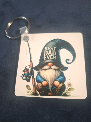 Best dad hand designed keyring - dad,
