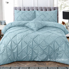 Pintuck Duvet Cover Set Luxury