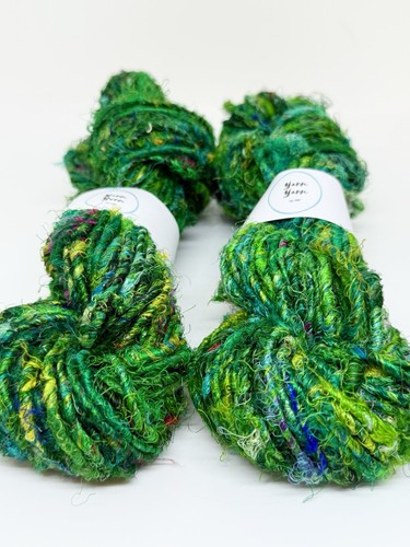 Sari silk yarn - , for