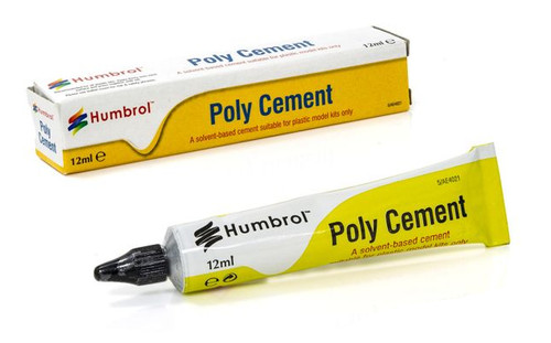 Humbrol 12ml poly cement - humbrol,