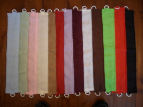 Voile curtain panels tie - voile, tie-backs