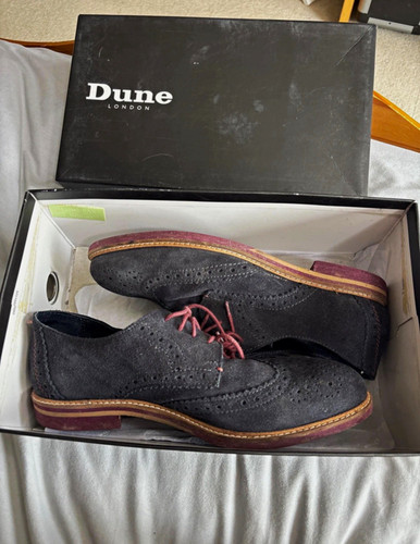 Dune london benitez navy suede - dune,
