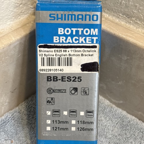 Shimano es25 bottom bracket - bb-es25,