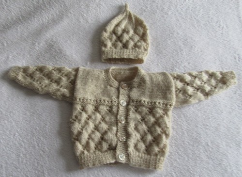 Hand knitted light weight