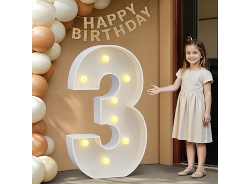 3ft marquee numbers - 3ft,