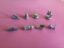SELECTION OF MONOPOLY SILVER