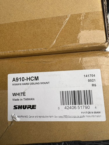 Shure a910 hcm microphone hard - shure,