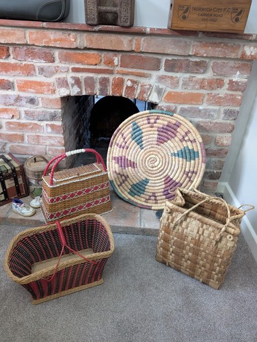 Vintage art deco wicker - vintage,