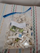 LEGO Bricks White Sorted by