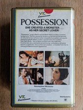 Possession VHS tape Ex Rental