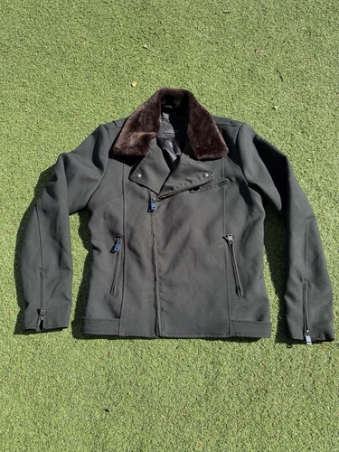 Zara men motorcycle jacket - zara,