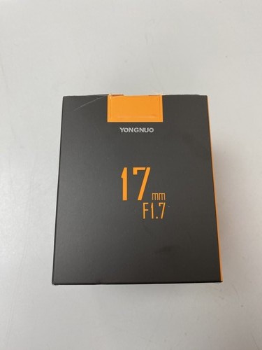 Yongnuo 17mm 7m - 17mm, f/1.7m
