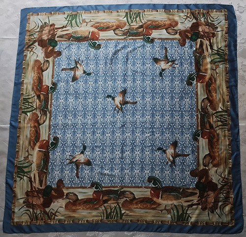 Scarf vintage authentic - authentic, animal