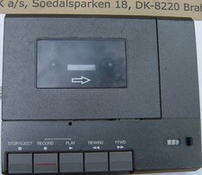 Cassette player recorder for