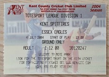 TICKET KENT SPITFIRES v ESSEX