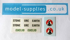 Dinky 965 Euclid Rear Dump Truck Reproduction Waterslide Transfer Set