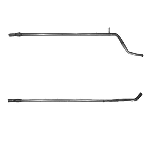 Exhaust pipe rear fitting - pipe,
