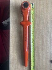 Reversible Ratchet Spanner 17mm 19mm Boddingtons Electrical Not ITL INSULATED