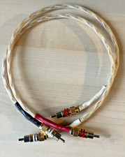 KIMBER KABLE CRYSTAL CU RCA INTERCONNECTS 55cm PAIR - VARISTRAND - DEOXIT -16dB