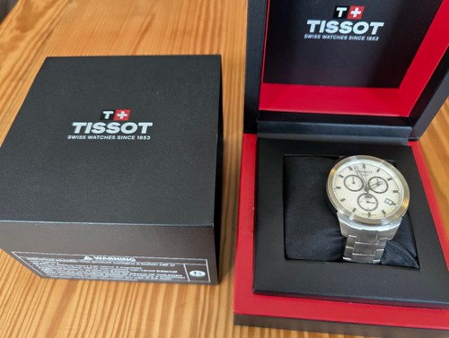 Tissot titanium chronograph - tissot,
