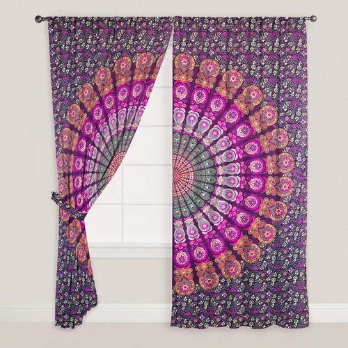 Indian tie die mandala boho - indian,