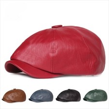 Retro Peaked Cap Solid Color