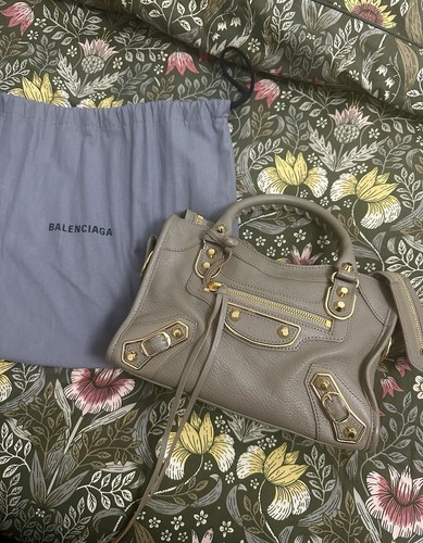 Balenciaga city mini mink - mini, in