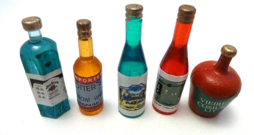 Dolls house mixed bottles x - house, 5
