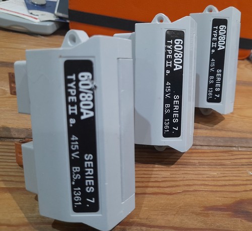 Three 60a main fuse with - three,